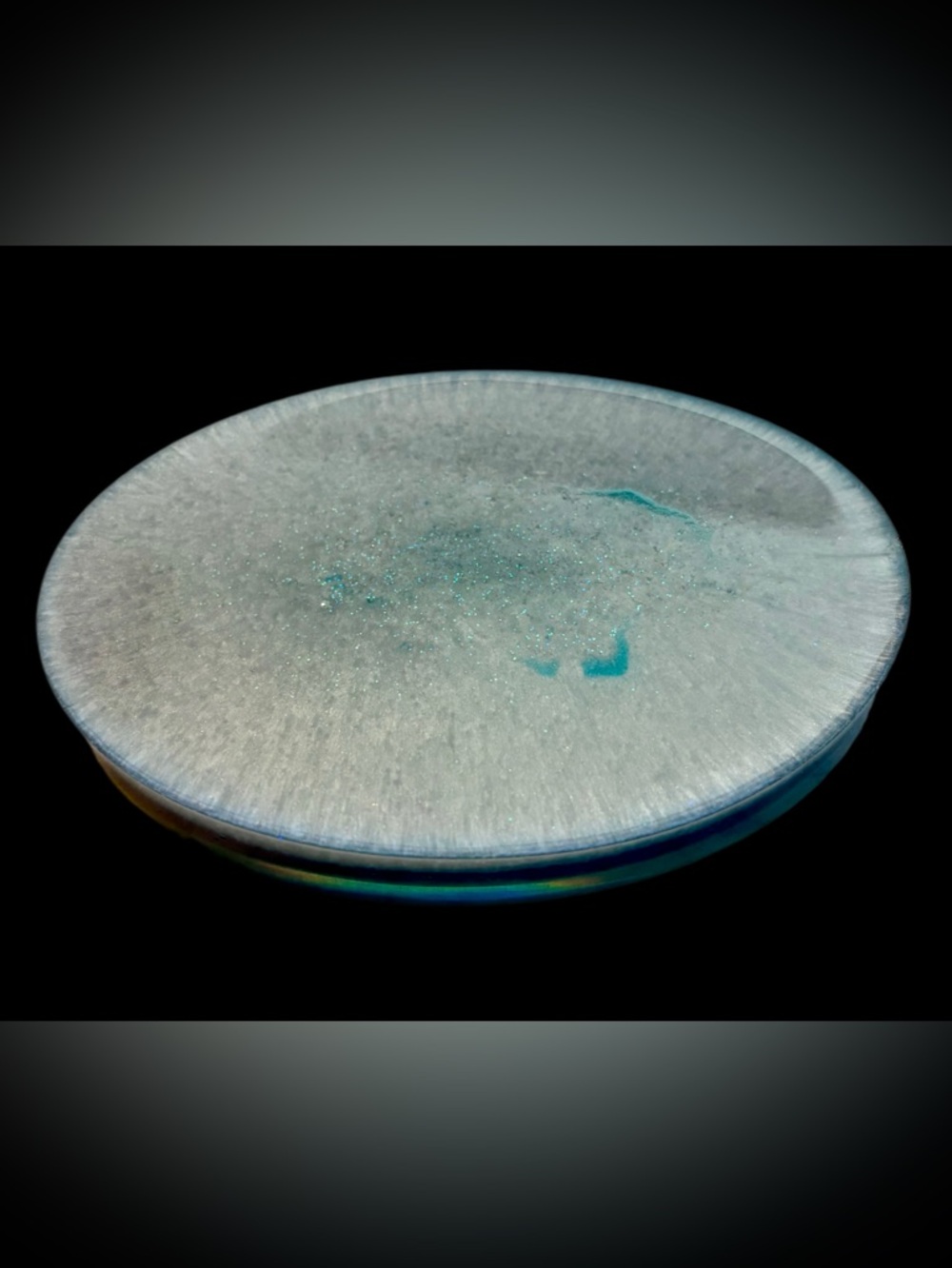 Handmade Resin Glitter Fish Soapdish Soap Holder Dish - Picture 5 of 6
